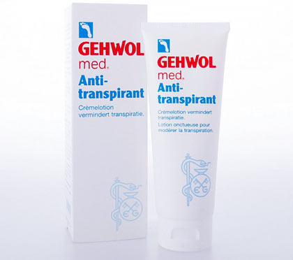Gehwol anti transpirant
